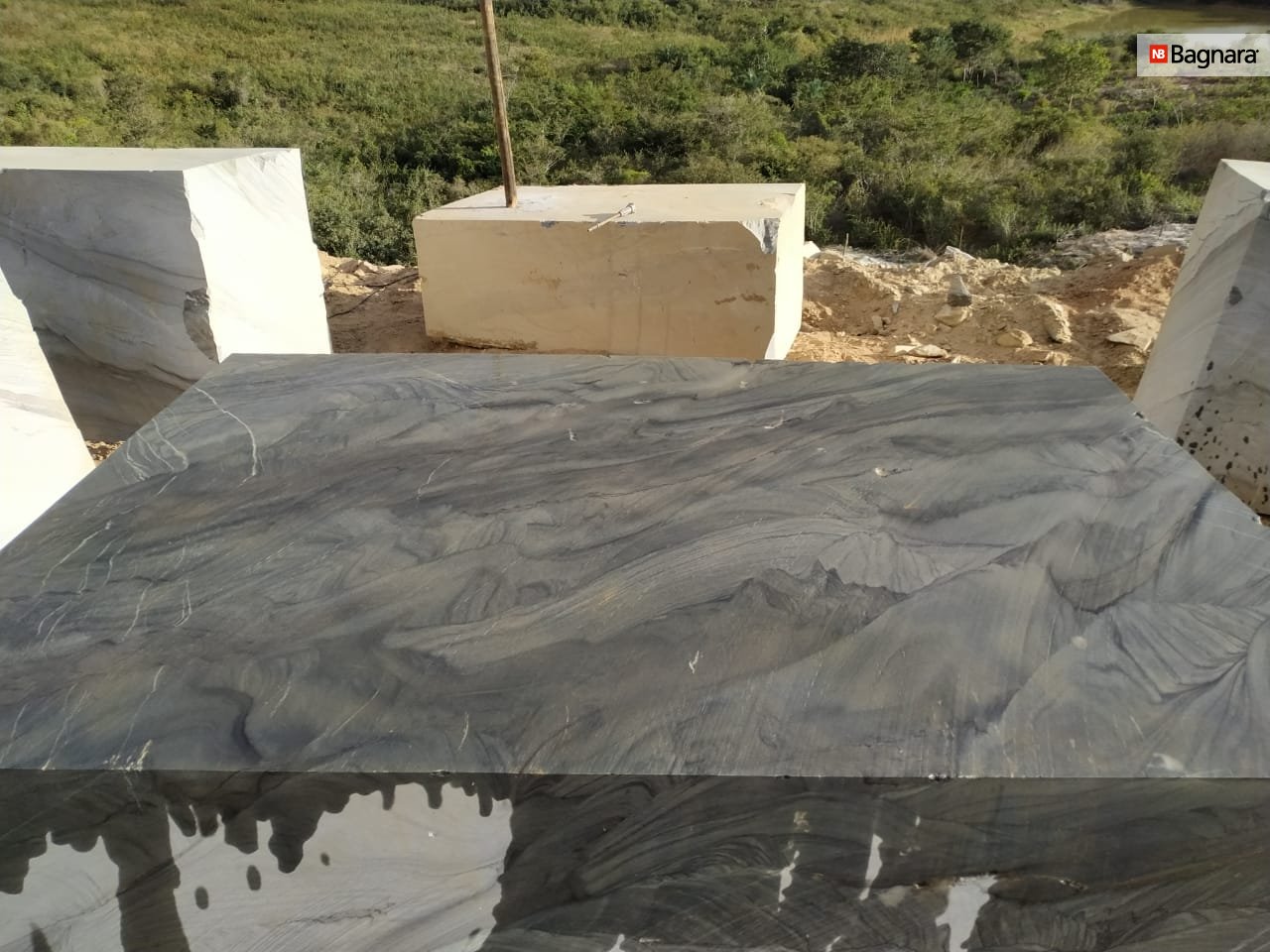 Black Tempest / Steinbrüche weltweit Natursteine & Bruchsteine / Bagnara